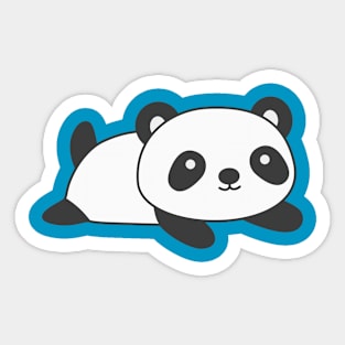 Cute Panda T-Shirt Sticker